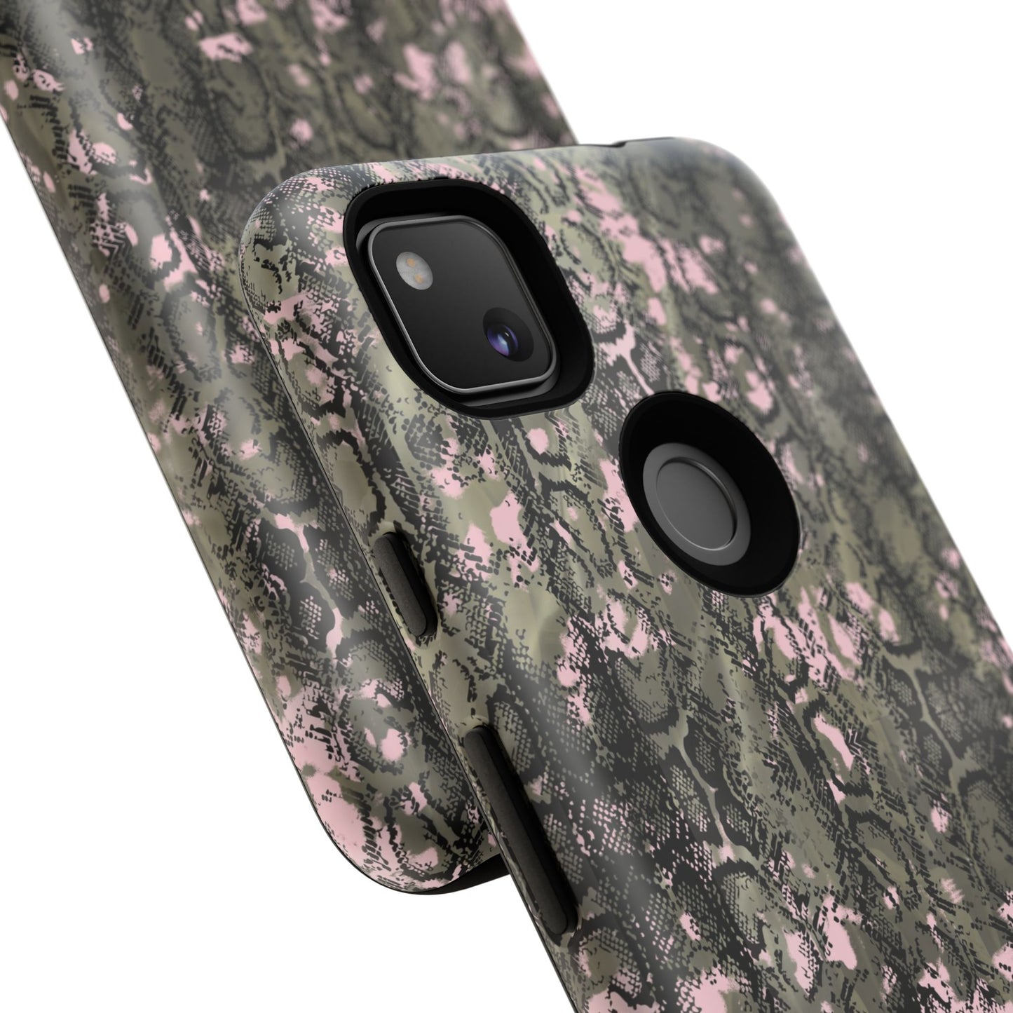 Stylish Snake Print Phone Case for Tough Protection