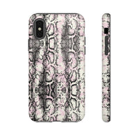Stylish Snake Print Phone Case – Trendy Design, Tough Protection  Make a bold fashion statement while keeping your phone safe with this sleek and durable snake print case.