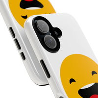 Happy Face Tough Phone Case - Durable Protection with Smile Design