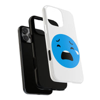 Funny Sad Face Phone Case - Tough and Stylish