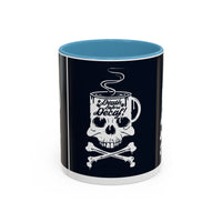 Gothic Coffee Mug,  Decay Design, Perfect for Spooky Morning Brews, Unique Gift for Horror Lovers, Halloween
