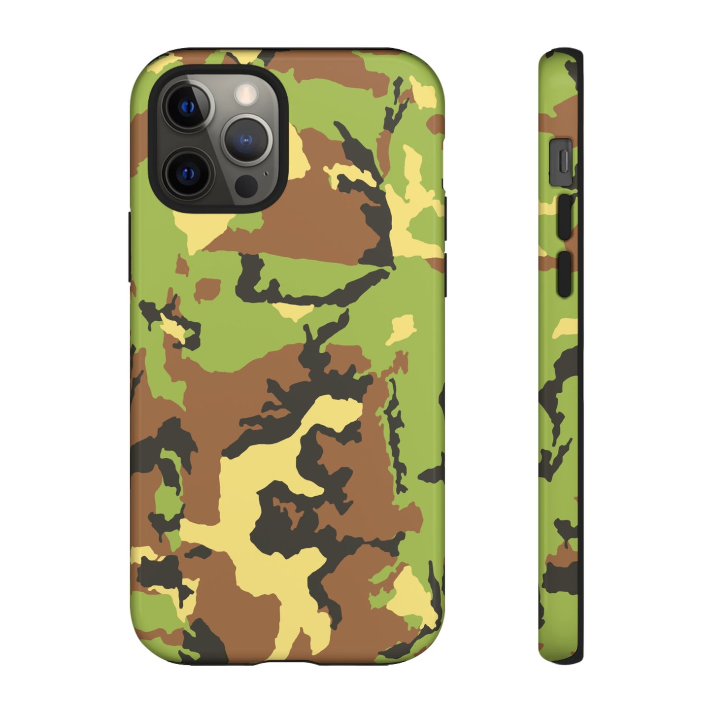 Camo Tough Phone Case - Durable Military Style Cover for Adventure Lovers