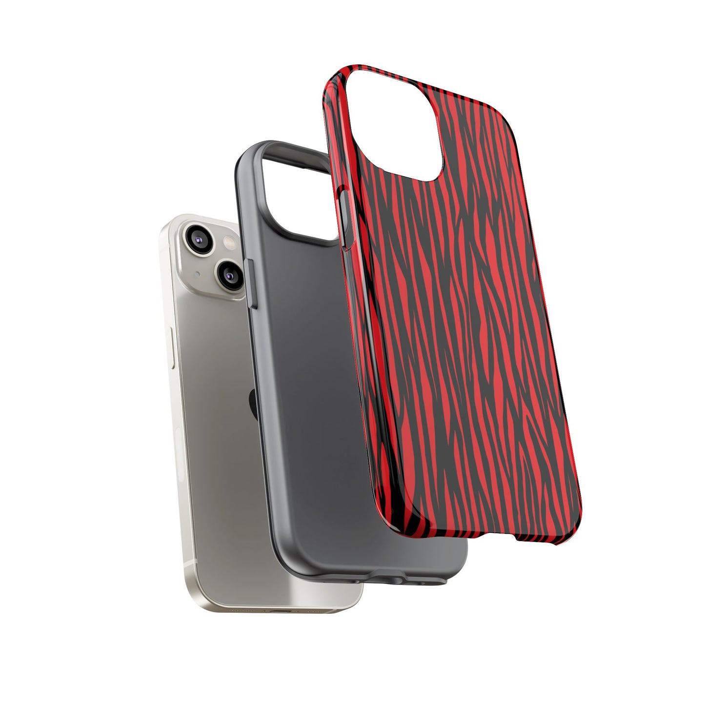 Bold Zebra Print Phone Case - Tough Protection for Trendsetters