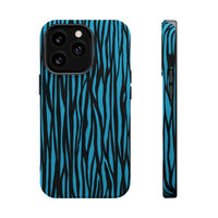 Zebra Print Magnetic Tough Case for iPhone - Durable & Stylish Phone Protection