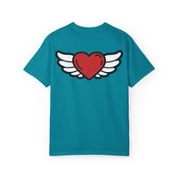 Vintage Winged Heart Unisex T-Shirt - Casual Love Tees