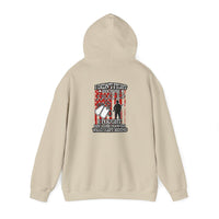 Military Supporter Hoodie, Patriotic Sweatshirt, Independence Day Gift, Veteran Clothing, USA Flag Apparel