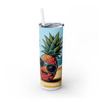 Skinny Tumbler with Straw, 20oz