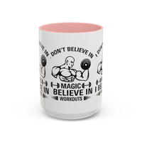 Motivational Workout Coffee Mug, Fitness Mug, Gym Mug, Exercise Mug, Inspirational Mug, Morning Coffee Cup