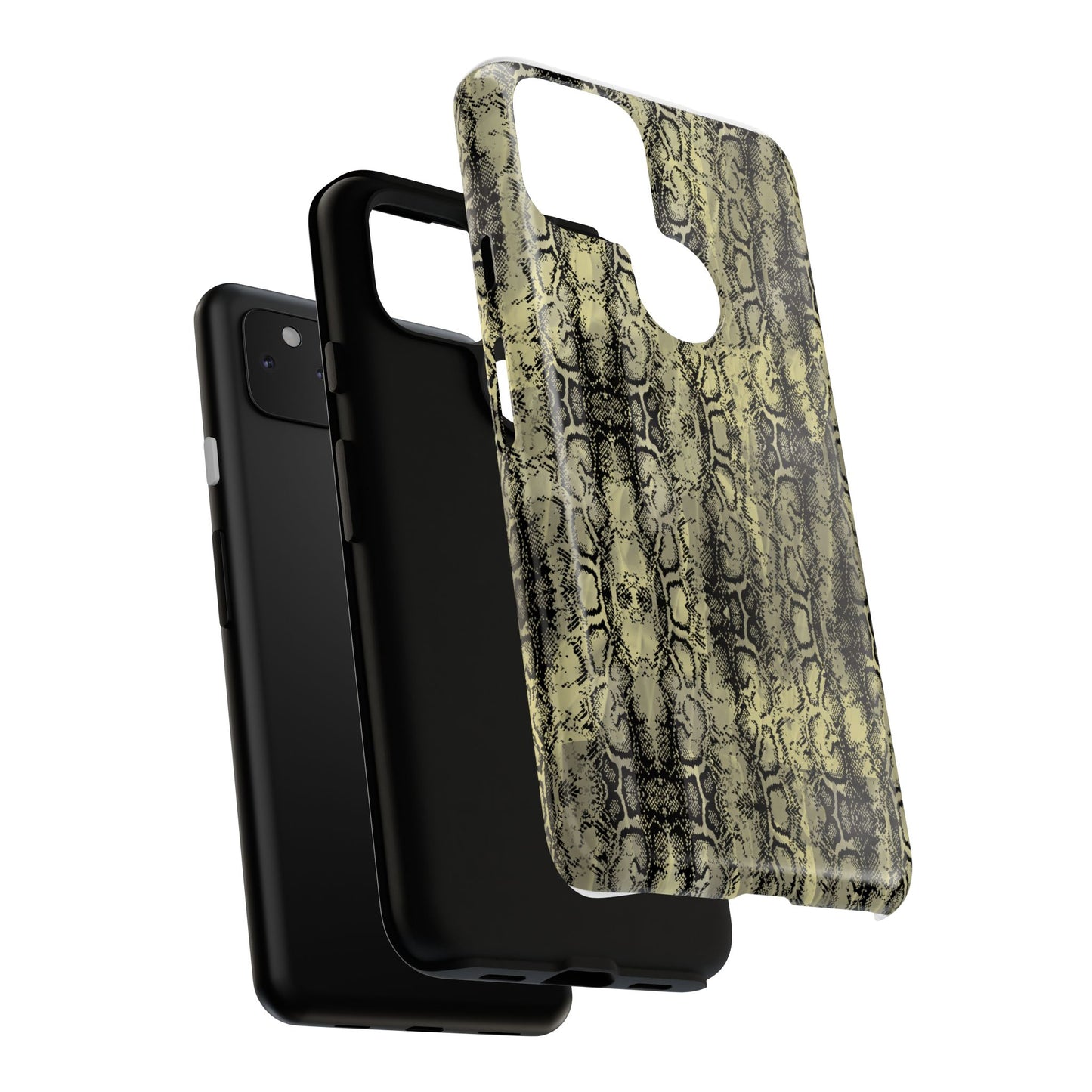 Snake Pattern Phone Case – Tough & Stylish Protection for Your Device  Show off your wild side while keeping your phone protected with this sleek snake pattern case—designed for both fashion and function.