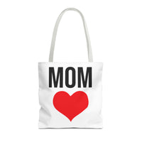 Mom Love Tote Bag | Perfect for Mother's Day, Birthday Gift, Grocery Shopping, Personalized Gift, Eco-Friendly