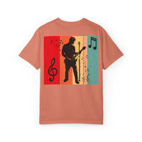 Music Lover T-Shirt, Retro Band Tee, Unisex Music T-Shirt, Guitarist Gift, Music Festival Shirt, Casual Concert Attire