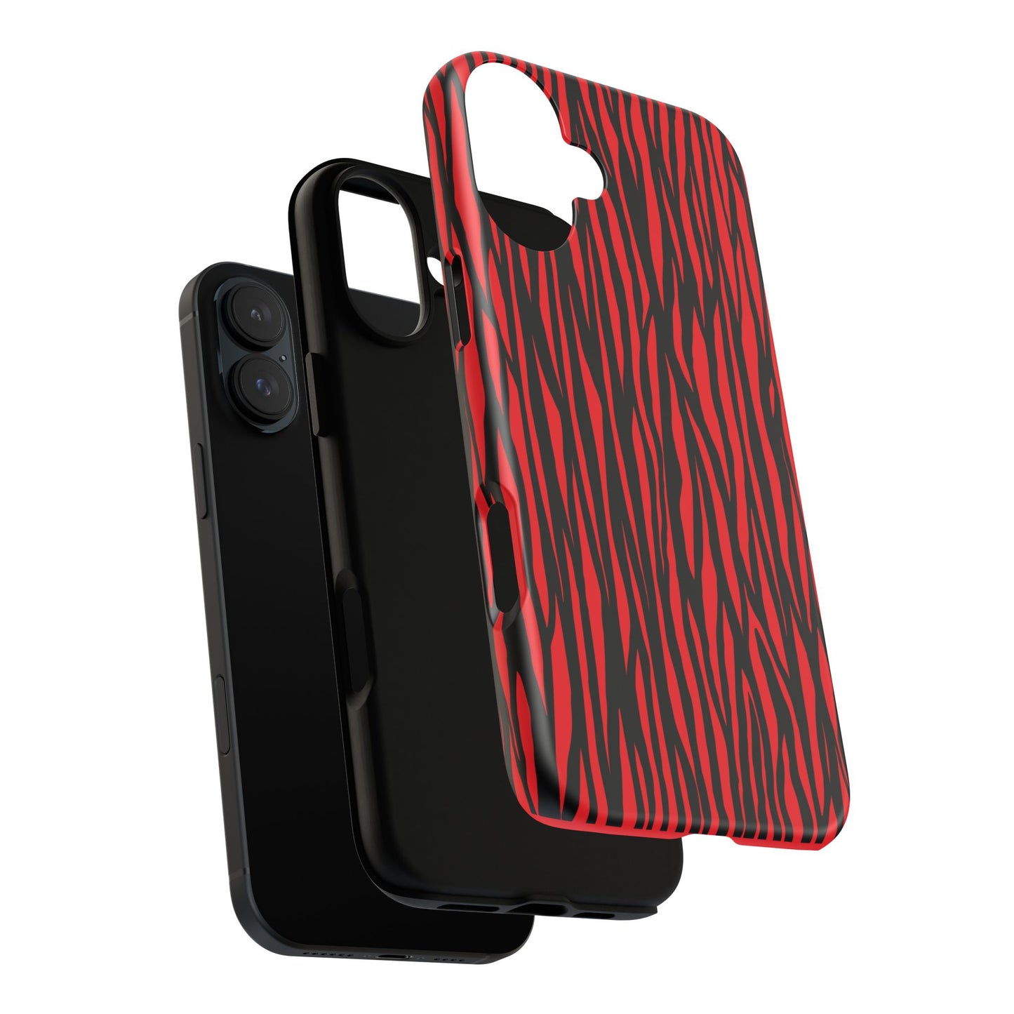 Bold Zebra Print Phone Case - Tough Protection for Trendsetters