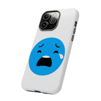Funny Sad Face Phone Case - Tough and Stylish