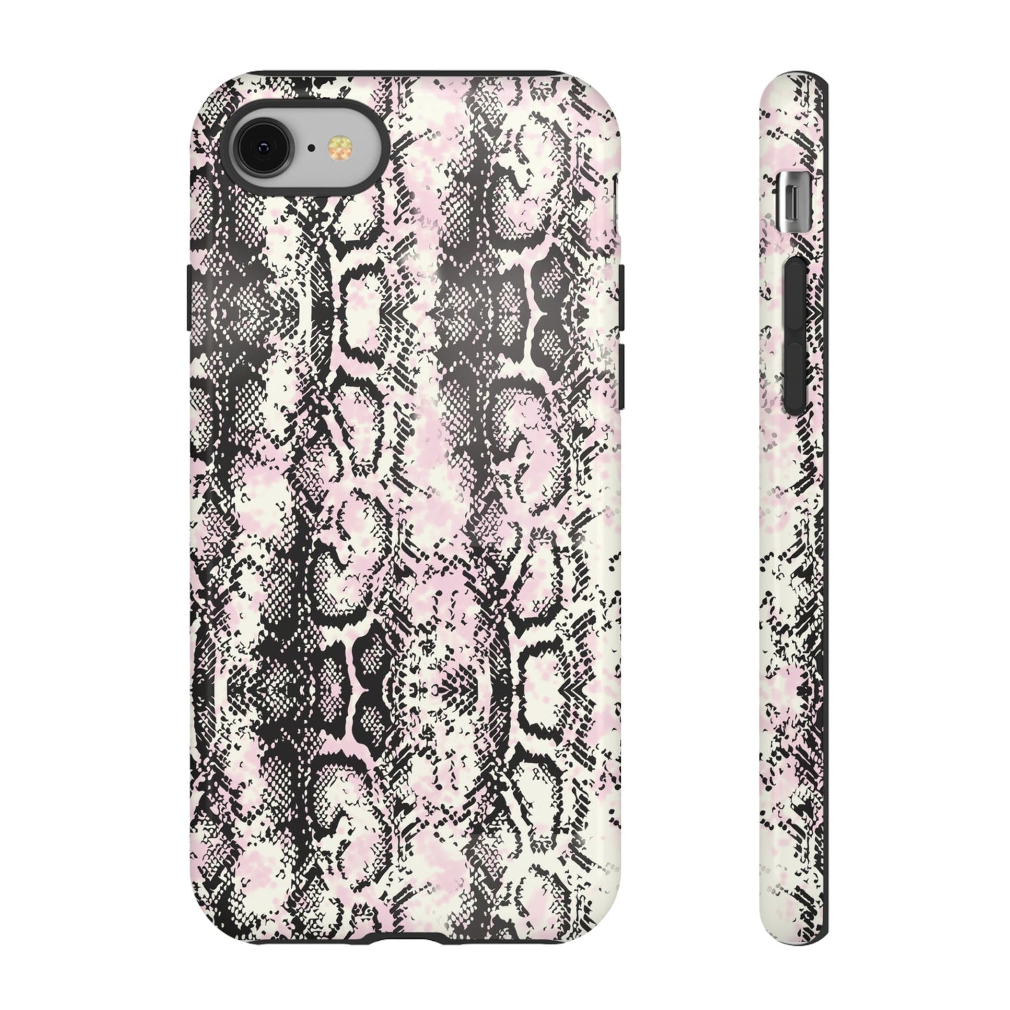 Stylish Snake Print Phone Case – Trendy Design, Tough Protection  Make a bold fashion statement while keeping your phone safe with this sleek and durable snake print case.