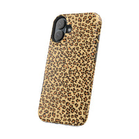 Leopard Print Magnetic Tough Case for iPhone – Bold Style, Rugged Protection  Make a fierce statement while keeping your iPhone safe with this stylish and durable magnetic tough case featuring a trendy leopard print design.