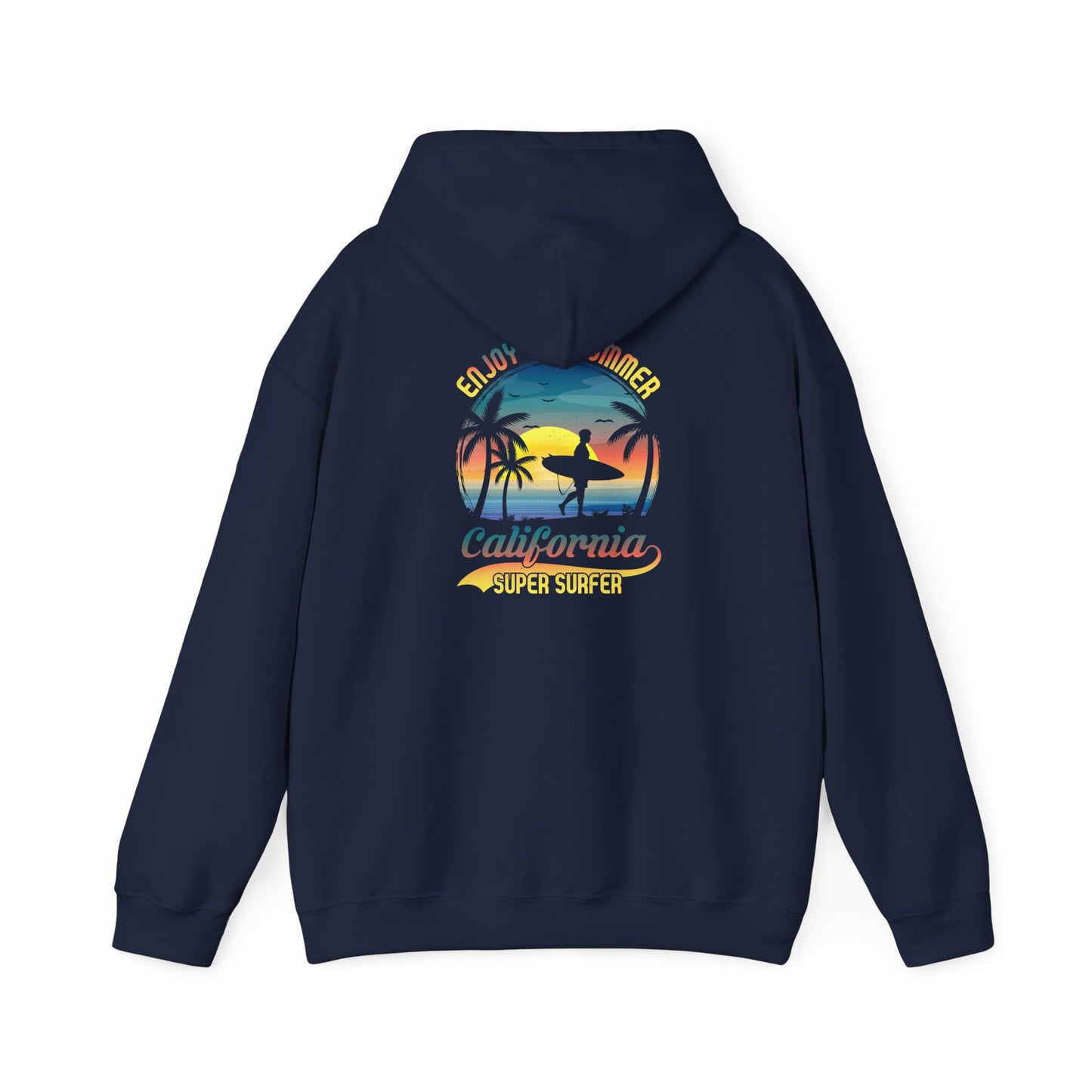 Unisex Heavy Blend™Hooded Sweatshirt California surfing is more than just a sport  it’s a lifestyle,a culture, vibe  🌊🏄‍♂️