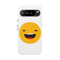 Happy Face Tough Phone Case - Durable Protection with Smile Design