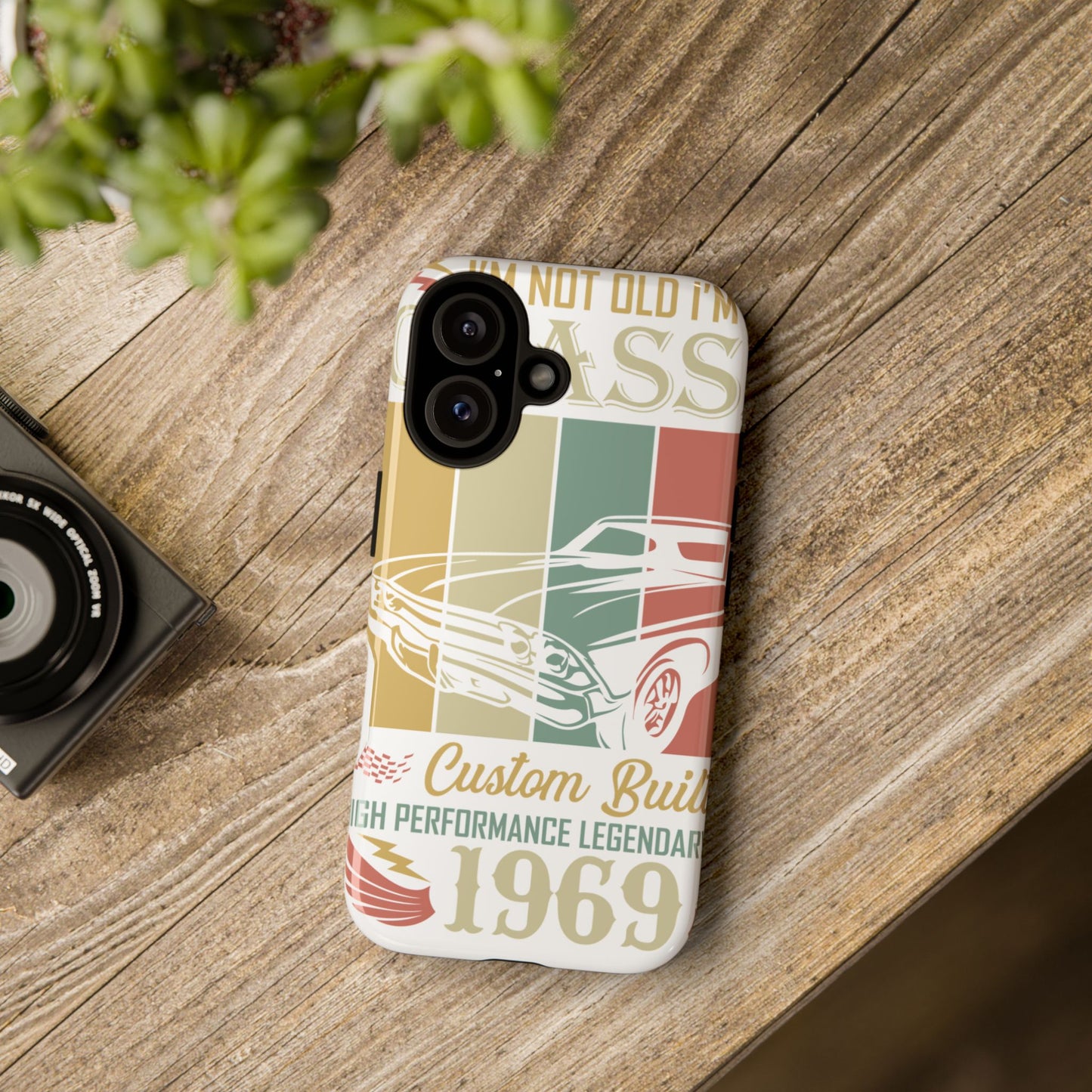 Vintage Classic Car Tough Case - Retro 1969 Design