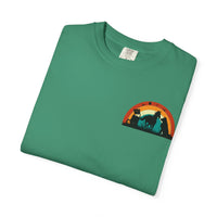 Rainbow Animal Scene Unisex T-Shirt - Nature Lover's Gift