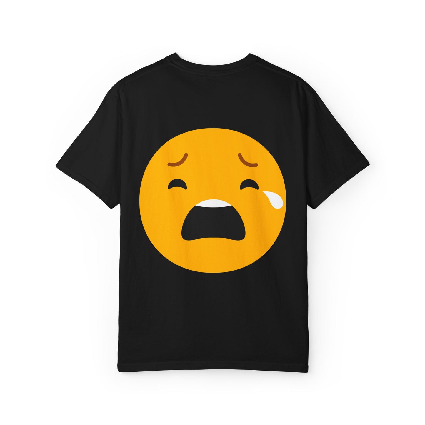 Emotional Support Unisex Tee - Sad Emoji Graphic T-Shirt
