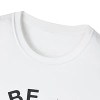 Funny Motivational Unisex T-Shirt - "Be A Nice Human" - Casual Gift, Positive Vibes, Everyday Wear, Friendly Apparel