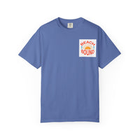 Beach Bound Unisex Garment-Dyed T-Shirt, Summer Vibes, Casual Wear, Beach Trip, Vacation Shirt, Outdoor Activities