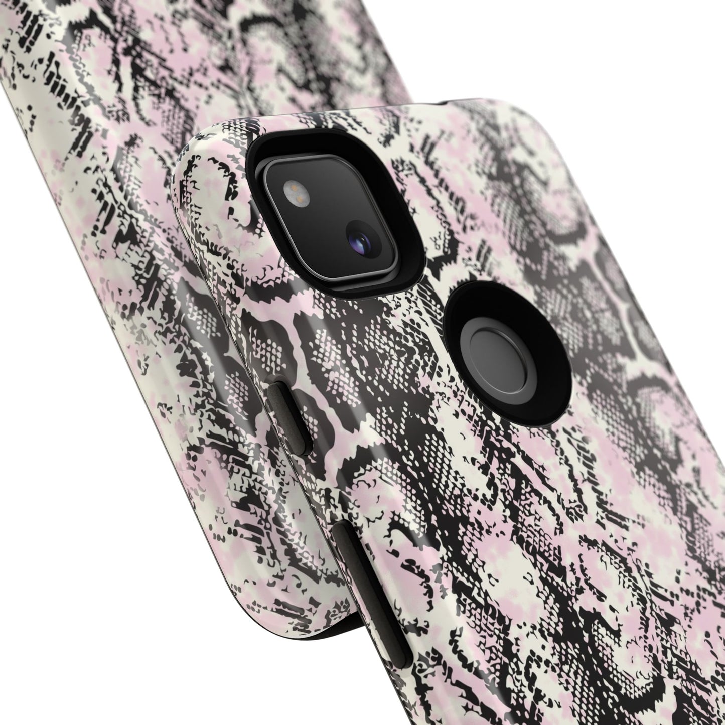 Stylish Snake Print Phone Case - Tough Protection for Trendsetters