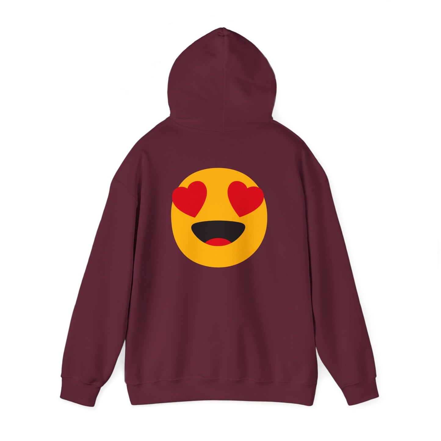 Heart Eyes Emoji Hoodie - Unisex Heavy Blend™ Sweatshirt