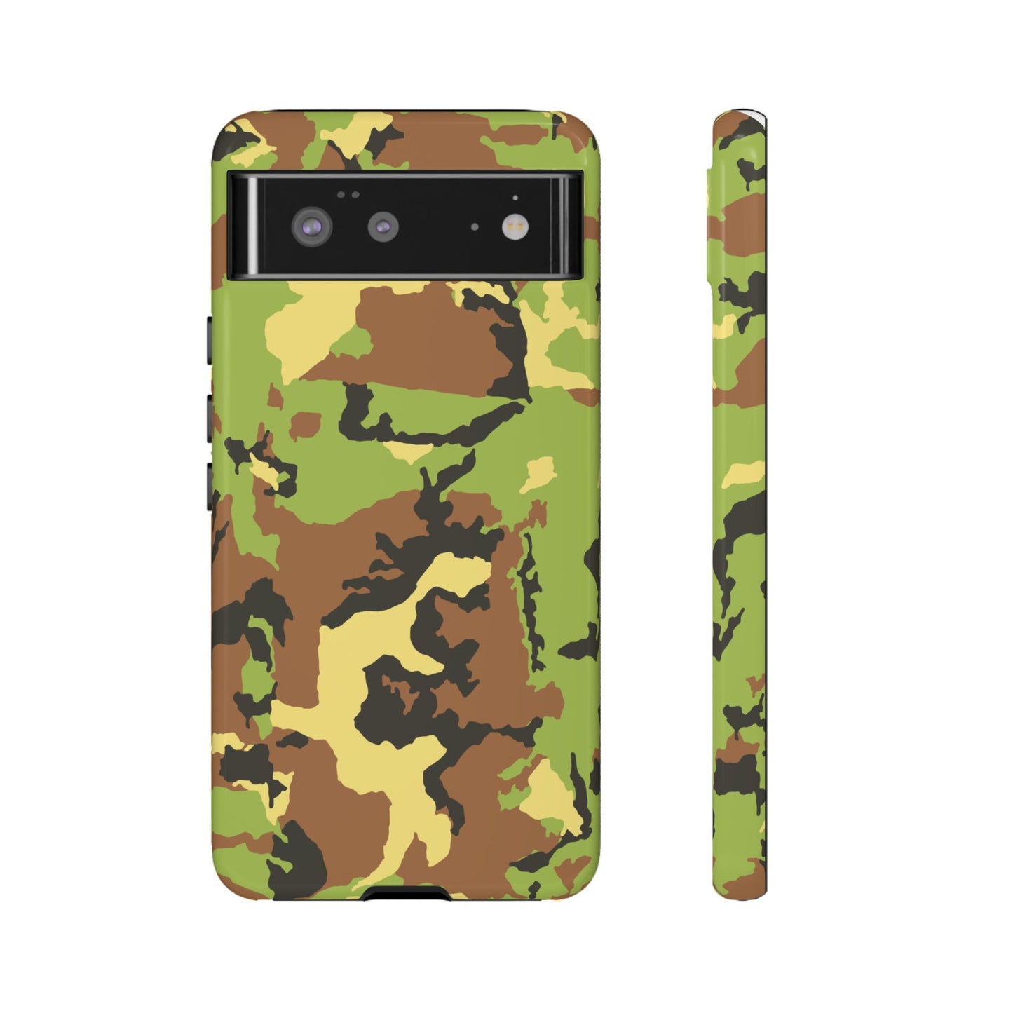 Camo Tough Phone Case - Durable Military Style Cover for Adventure Lovers