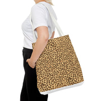 Trendy Leopard Print Tote Bag - Stylish & Versatile Accessory