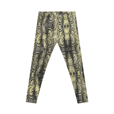 Stylish Python Print Leggings for Women - Comfy & Fashionable Activewear