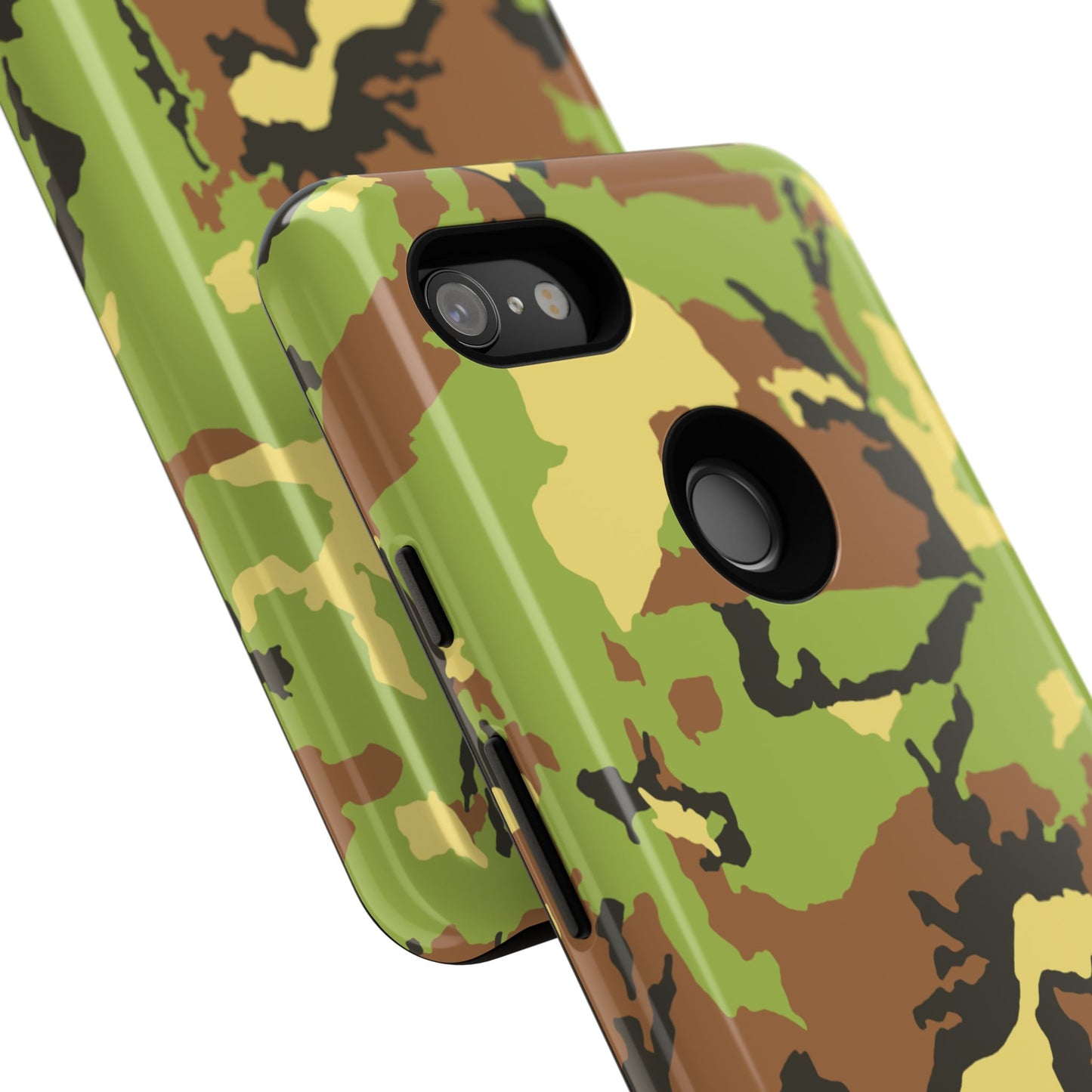 Camo Tough Phone Case - Durable Military Style Cover for Adventure Lovers