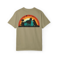 Rainbow Animal Scene Unisex T-Shirt - Nature Lover's Gift