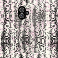 Stylish Snake Print Phone Case - Tough Protection for Trendsetters