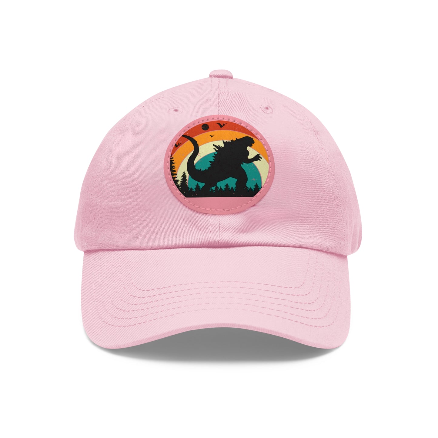 Adventure Dad Hat with Leather Patch – Perfect for Outdoor Enthusiasts
