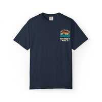 Garment-Dyed Unisex T-Shirt - Vintage Beach Vibes 'Don't Follow Me, You Won't Make It'