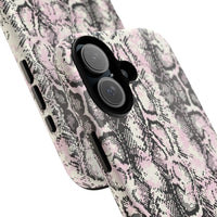 Stylish Snake Print Phone Case - Tough Protection for Trendsetters