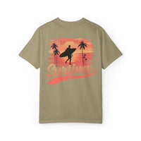 Surfing Paradise Unisex T-Shirt, Casual Beach Wear, Summer Vibes, Gift for Surfers, Vacation Outfit
