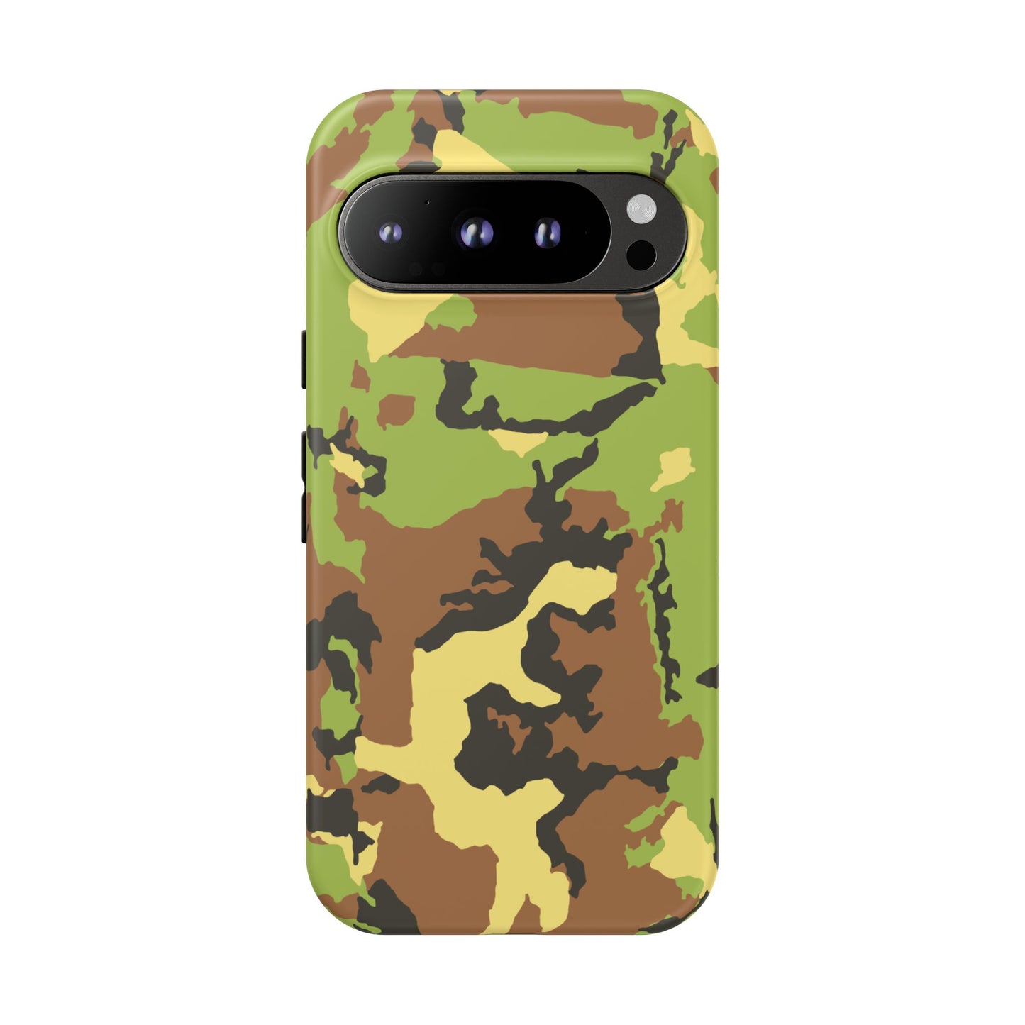 Camo Tough Phone Case - Durable Military Style Cover for Adventure Lovers