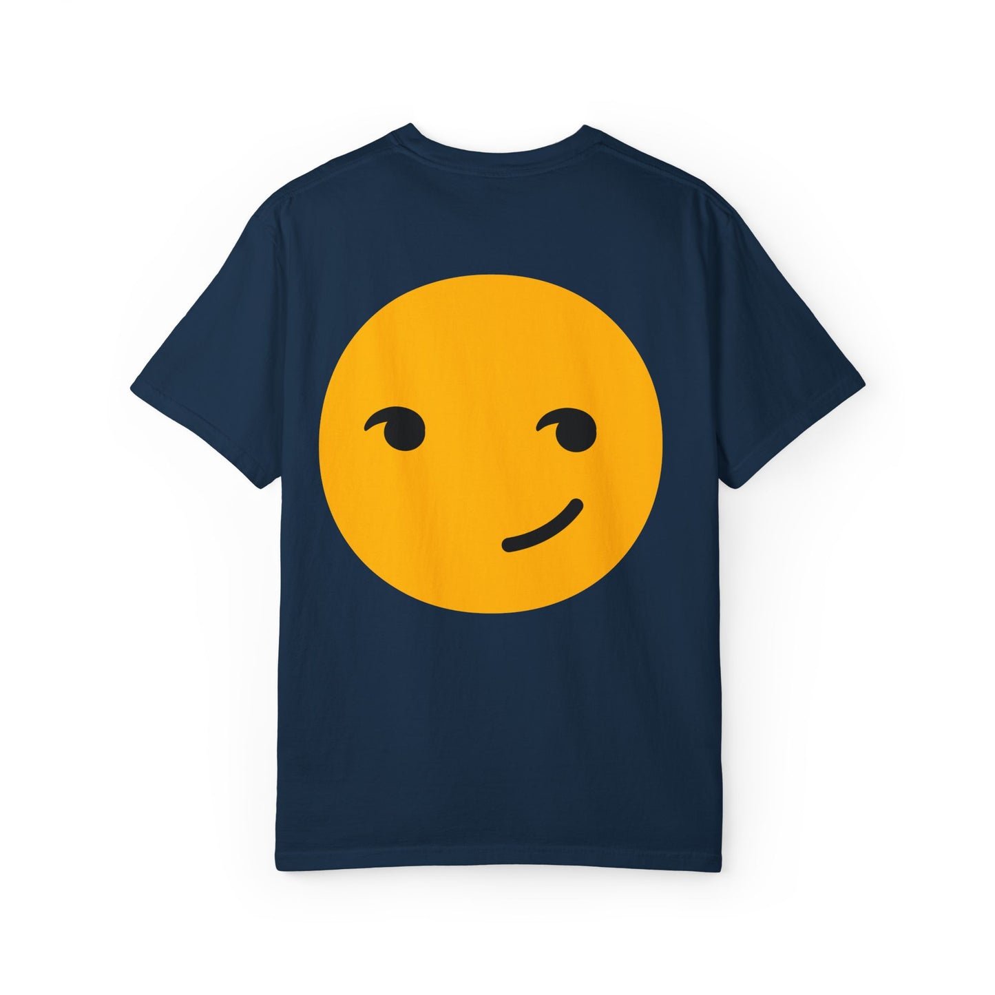 Smile Circle Unisex Garment-Dyed T-Shirt - Fun Casual Tee for Everyday Wear