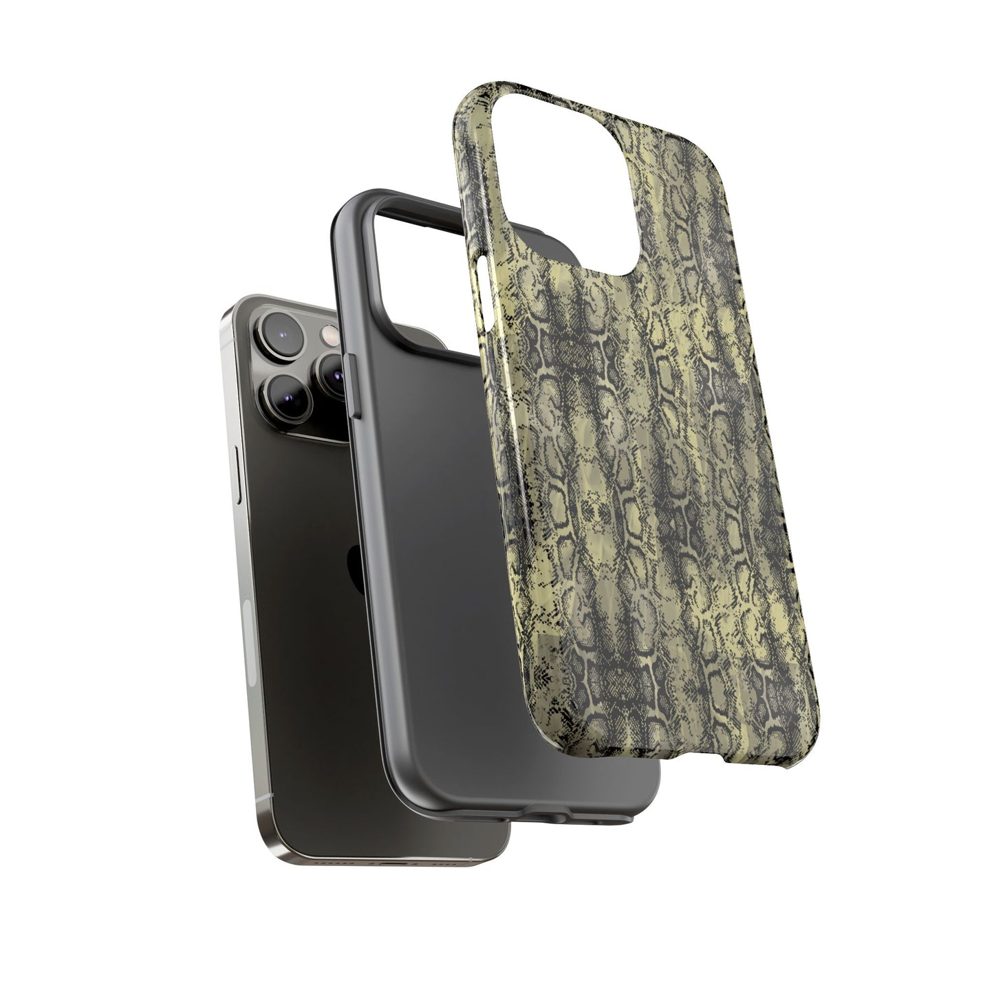 Snake Pattern Phone Case – Tough & Stylish Protection for Your Device  Show off your wild side while keeping your phone protected with this sleek snake pattern case—designed for both fashion and function.