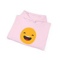 Happy Emoji Unisex Hoodie - Cozy Sweatshirt with Smiley Face Design