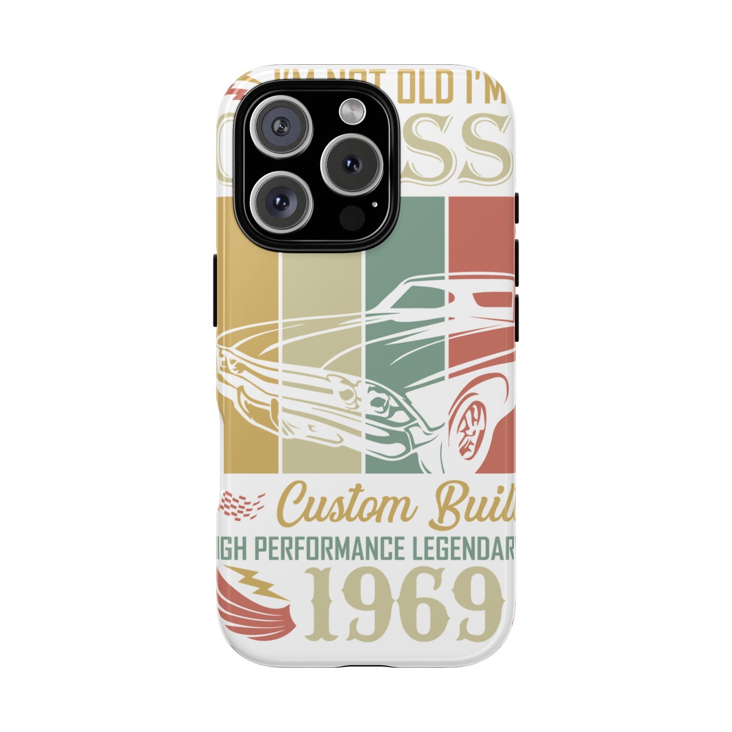 Vintage Classic Car Tough Case - Retro 1969 Design
