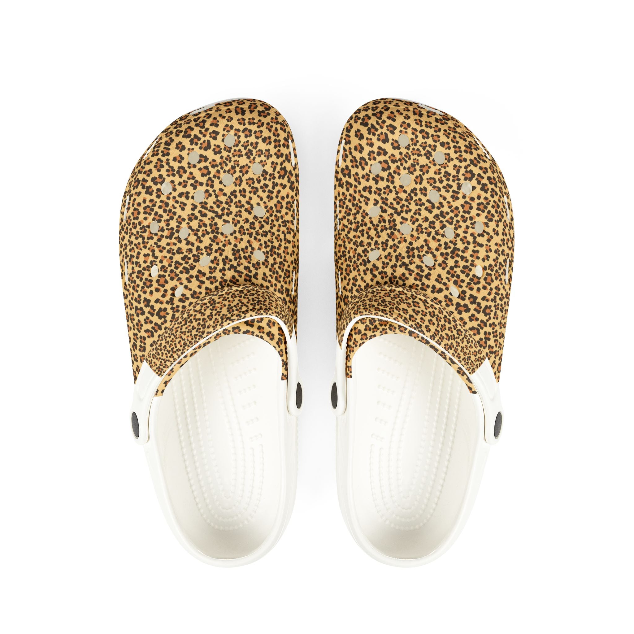 Leopard Print EVA Foam Clogs for Comfort & Style