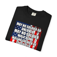 Patriotic T-shirt for Veterans, Memorial Day, Independence Day, Military Support, Casual Wear, Unisex Tee
