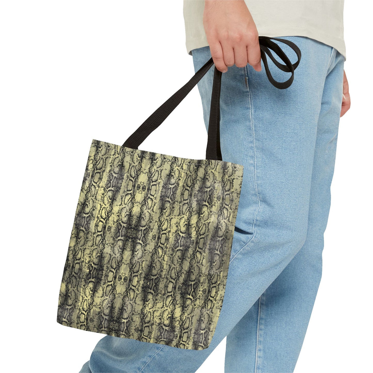Stylish Snake Print Tote Bag – Eco-Friendly, Perfect for Everyday Use