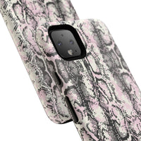 Stylish Snake Print Phone Case - Tough Protection for Trendsetters