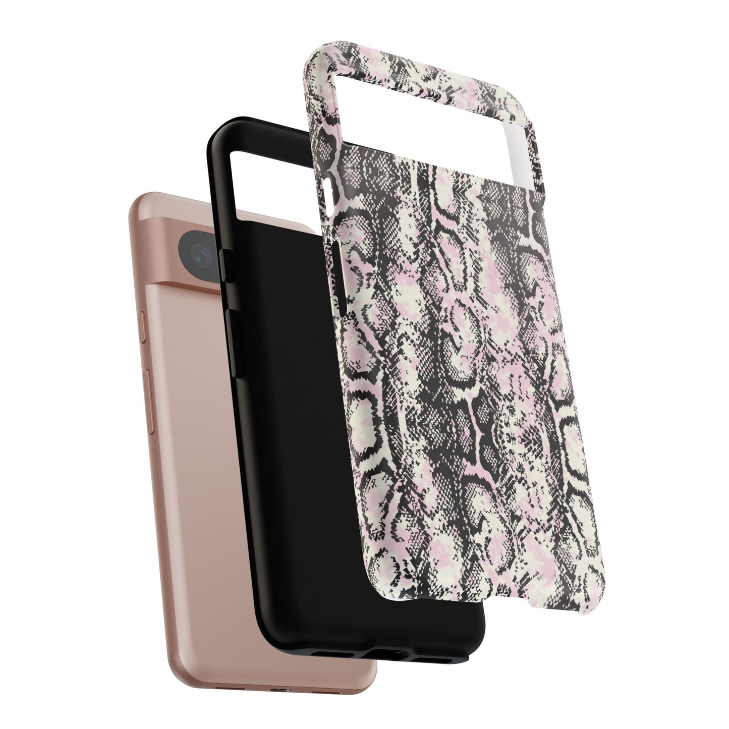 Stylish Snake Print Phone Case - Tough Protection for Trendsetters