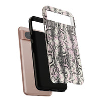 Stylish Snake Print Phone Case - Tough Protection for Trendsetters