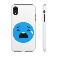 Funny Sad Face Phone Case - Tough and Stylish